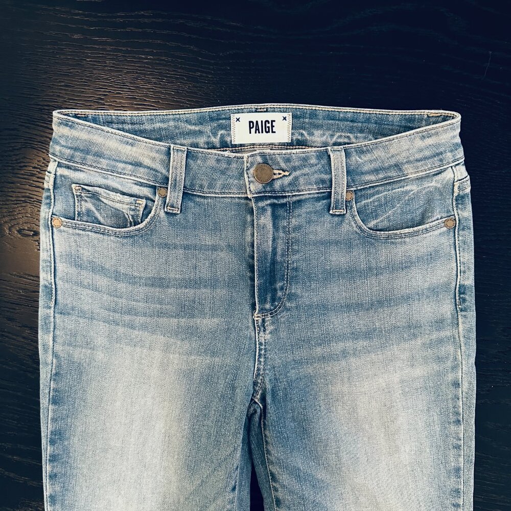 Paige Mid Rise Jeans - Picture 4 of 9